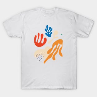 Henri Matisse Style - Modern Abstract Art 01 T-Shirt